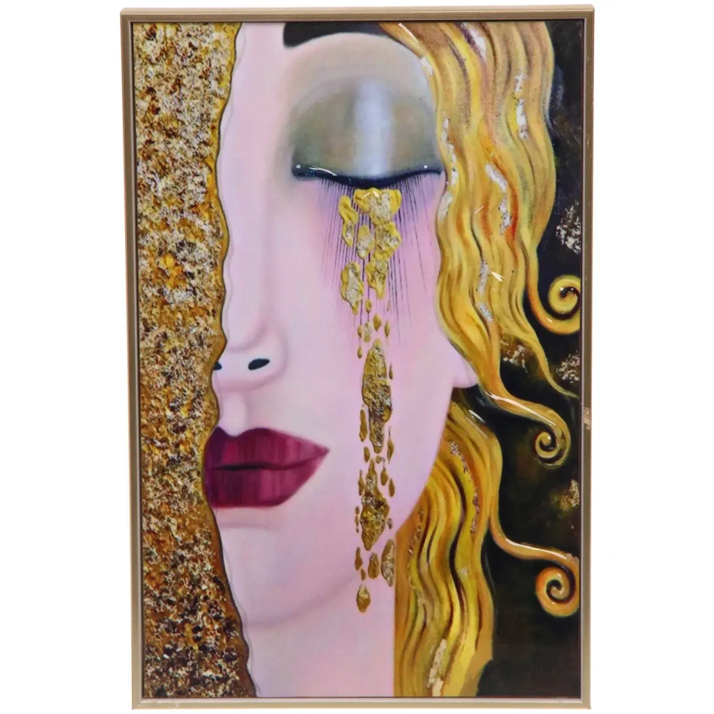 Картина интерьерная в раме «ЗОЛОТЫЕ СЛЕЗЫ», 19*29см (термоусадочная пленка)