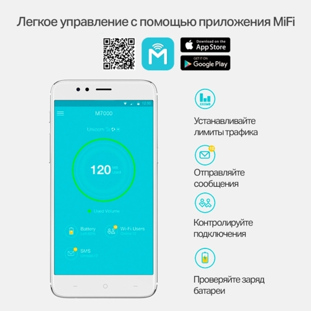 TP-Link M7000 Мобильный Wi Fi роутер N300 со встроенным модемом 4G LTE