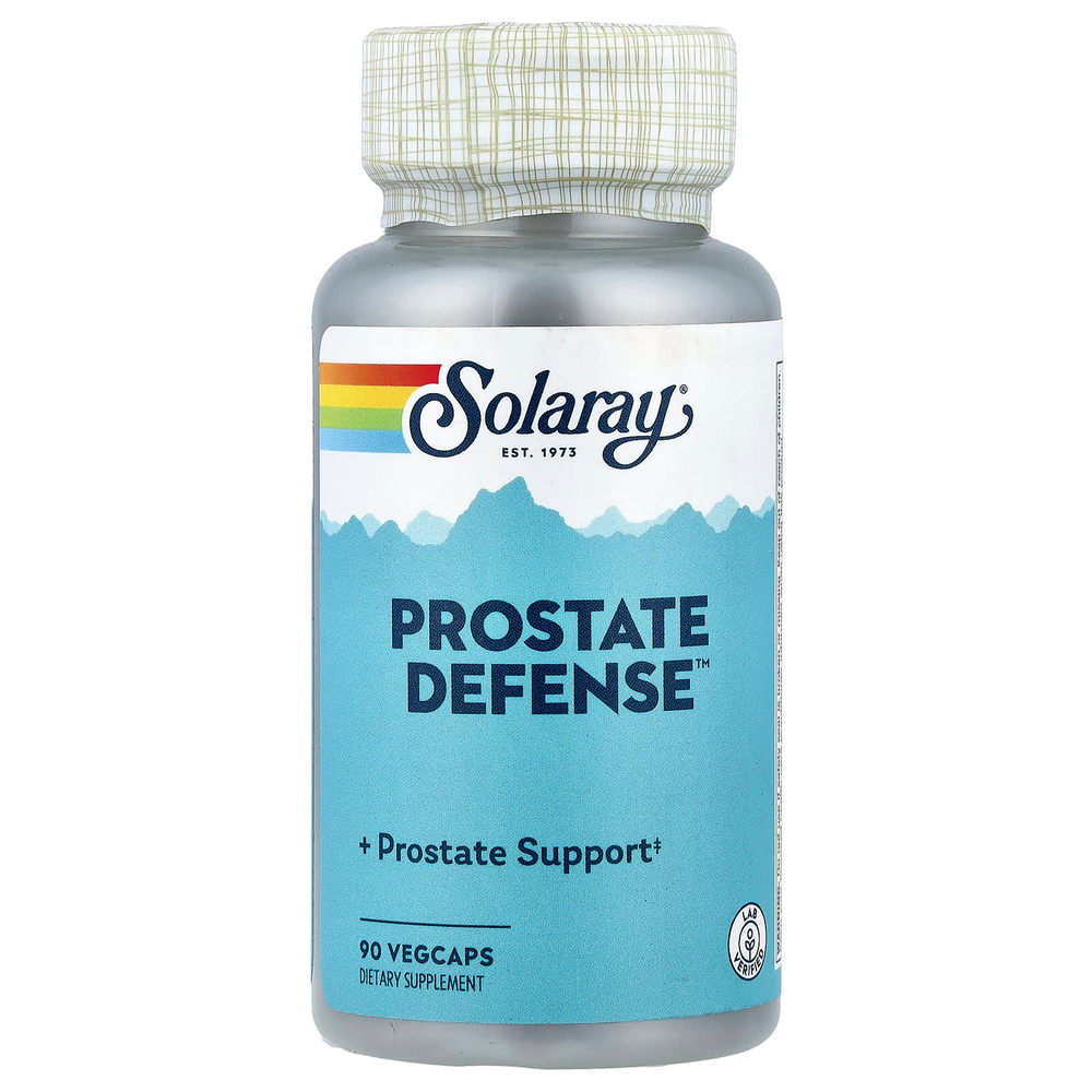Solaray, Prostate Defense™, 90 растительных капсул