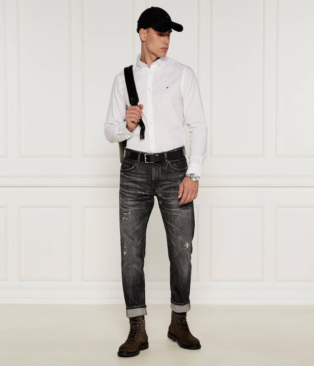 Рубашка DOBBY Tommy Hilfiger - белый(MW0MW34568)