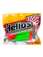 Твистер несъедобный Helios Long Hybrid 3,55"/9,0 см MIX 100шт. (HS-15-031-N)