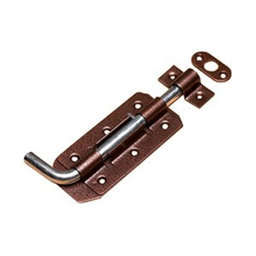 Задвижка накладная 3Д 04 полимер (с ушками)