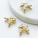 Подвеска Собачка, цвет золото, размер 15*16 мм, цена за 1 шт