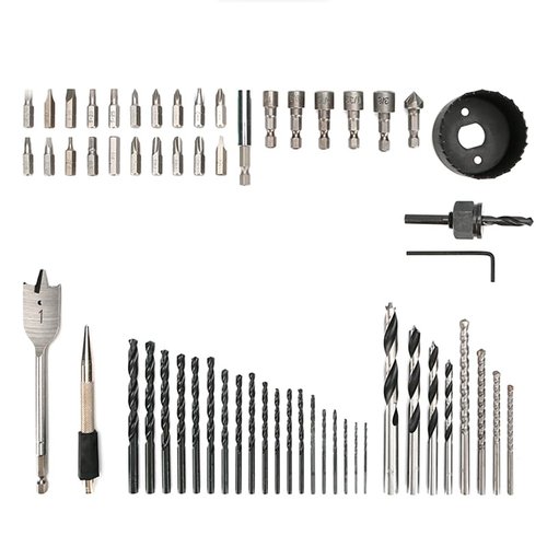 Набор сверл, бит и насадок GREENWORKS (60 шт.)   2944507