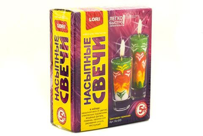 Насыпные свечи "Цветовая гармония" (Lori)