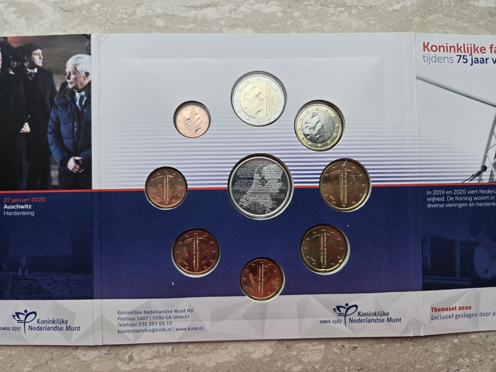 Netherlands 2020 BU Theme Set – The Royal Family During 75 Years of Freedom