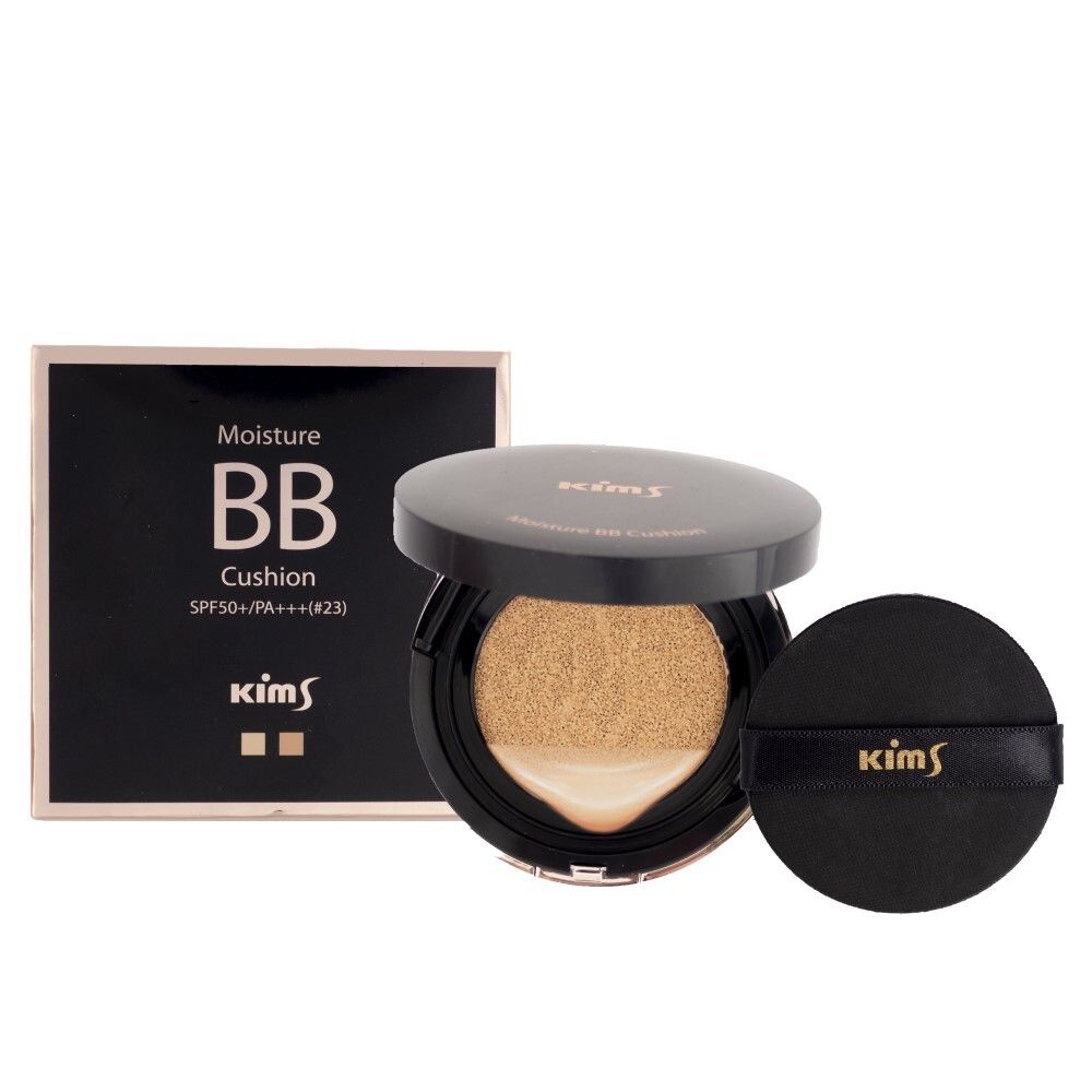BB-Кушон Kims Moisture BB Cushion (SPF50+/PA+++) (#23, светло-бежевый), 15гх2