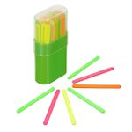 Счетные палочки СТАММ (50 штук) многоцветные, в пластиковом пенале, СП04