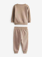Толстовка и джоггеры в комплекте для мальчика Next N35-041, Песочный