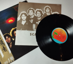 Винтажная виниловая пластинка LP Ian Gillan Band Scarabus (Japan 1977) (Obi) Mercury High