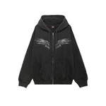 Худи Октябрь Speed Zip "Black"