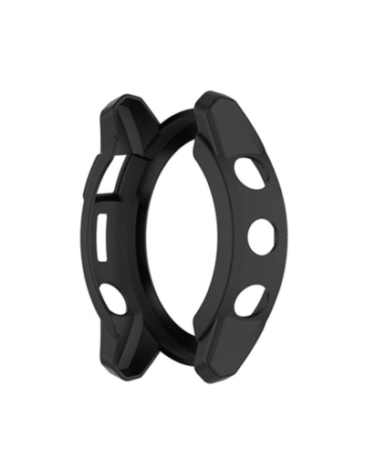 Защитный бампер чехол для часов Garmin Fenix 7X, Tactix 7 / 7 Pro, Enduro 2 материал TPU (Черный)