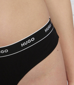 стринги 3-pack Hugo Bodywear - черный(50469681)