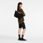 Longchamp Le Pliage Original M Tote Bag "Black - Recycled Сanvas"