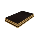 Плита из минеральной ваты шумопоглощающая с односторонним или двухсторонним (BF) покрытием стеклохолстом ИНДАСТРИАЛ БАТТС 80, РОКВУЛ