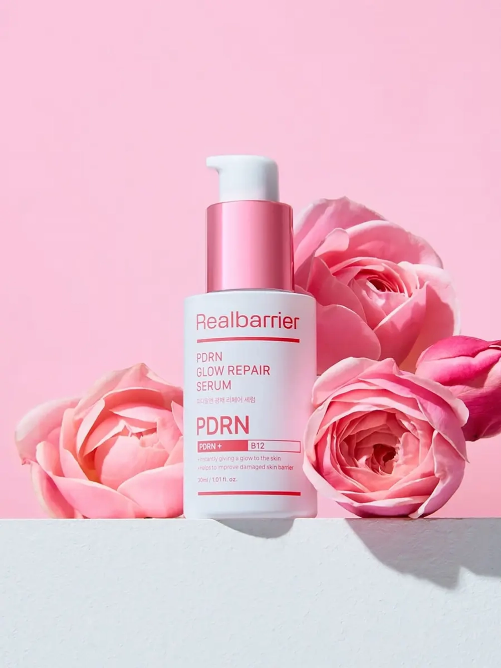 Real Barrier Восстанавливающая сыворотка с ПДРН и экзосомами для сияния кожи PDRN Glow Repair Serum 30 мл