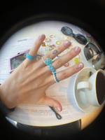 easy blue rings set