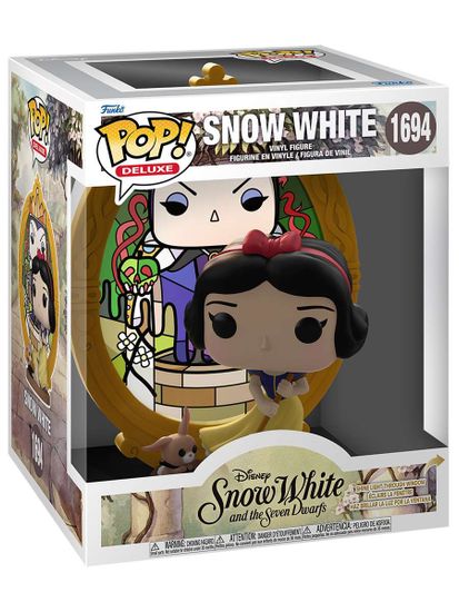 Фигурка Funko POP! Deluxe Disney Snow White Snow White (Evil Queen Stained Glass) (1694) 81679 / Фигурка Фанко ПОП! по мотивам мультфильма "Белоснежка и семь гномов", Белоснежка
