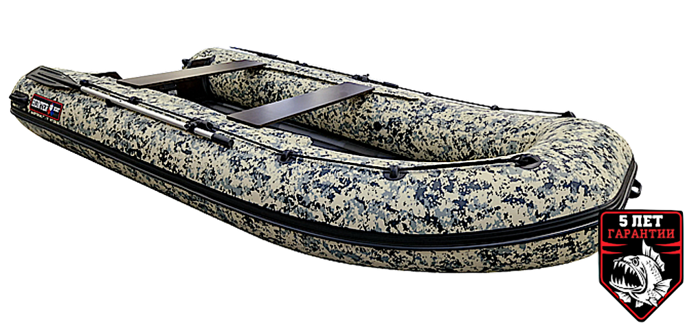 Лодка ПВХ Hunterboat Хантер Классика НД 390А -