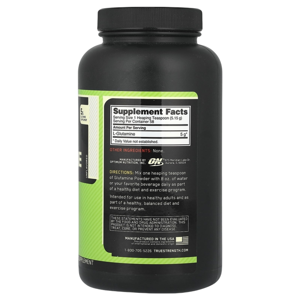 Optimum Nutrition Glutamine powder 300g, Глютамин