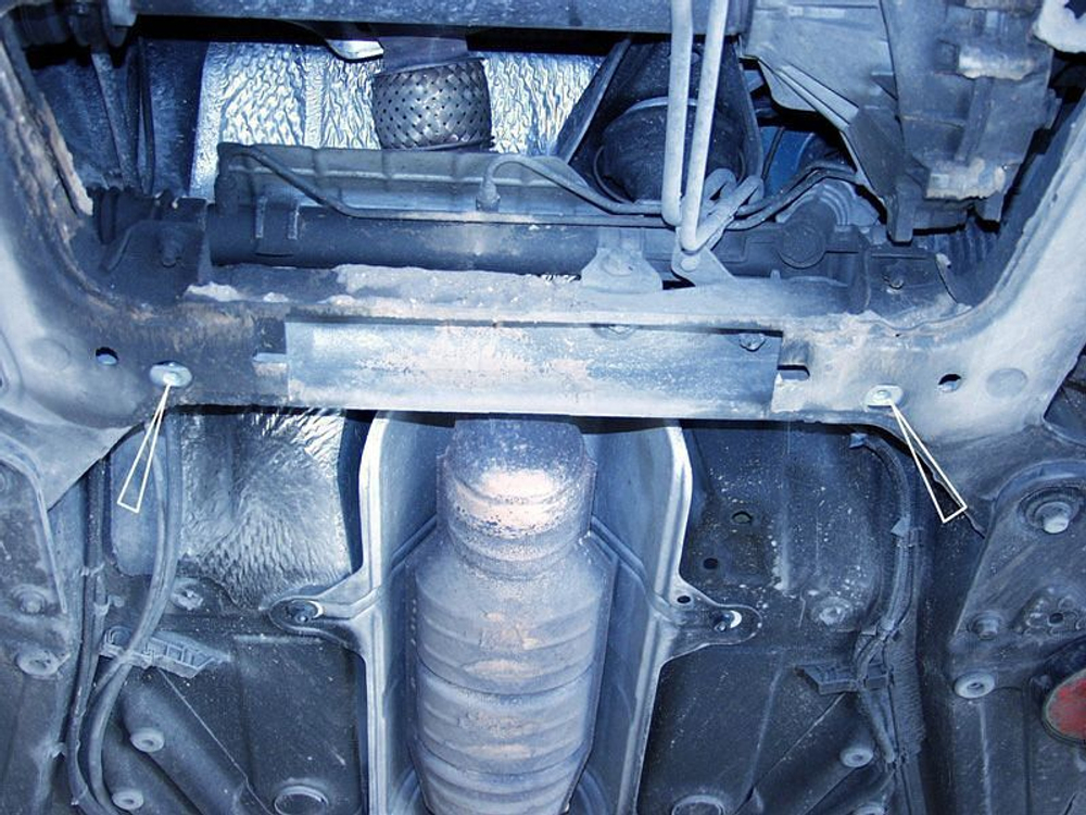 Защита картера и КПП Sheriff для Volvo V70 I 1997-2000 арт.25.0054