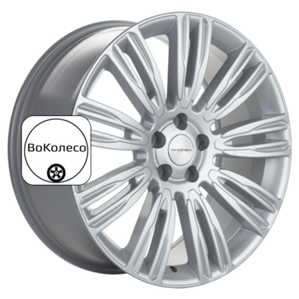 8,5x20/5x120 ET45 D72,6 KHW2004 (RRover) Brilliant Silver Khomen Wheels