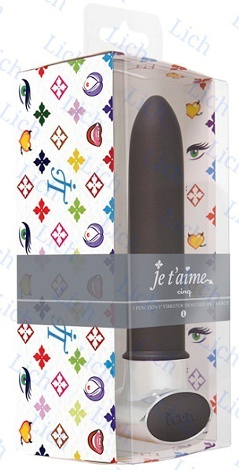 Вибромассажер NOIR серии Je T aime