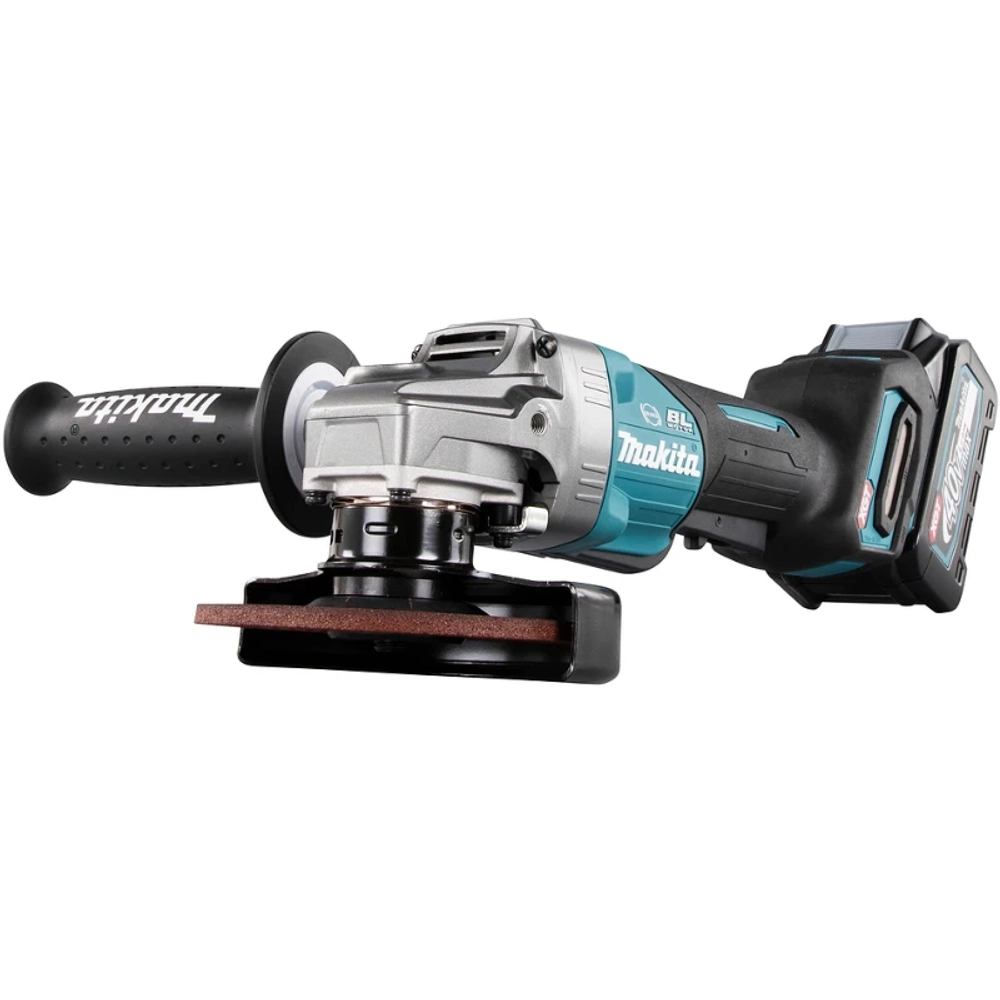 Makita GA013GM201 машина шлифовальная угловая аккумуляторная ( 2 x 4 Ач, З/У) GA013GM201