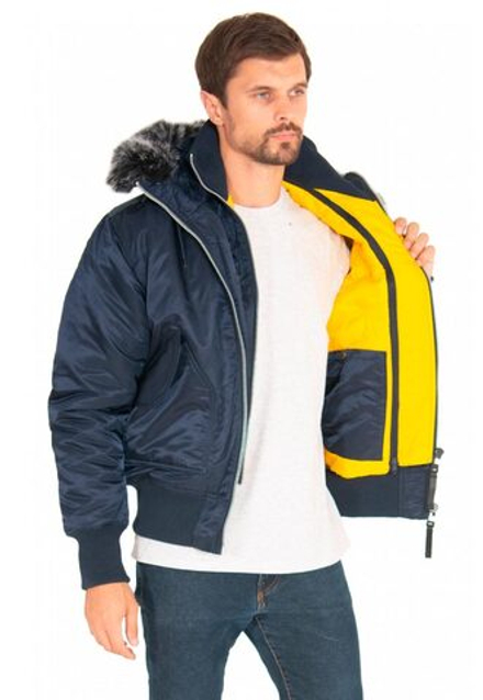 Куртка Аляска AVIATOR HD (т.синий/желтый - blue/yellow)