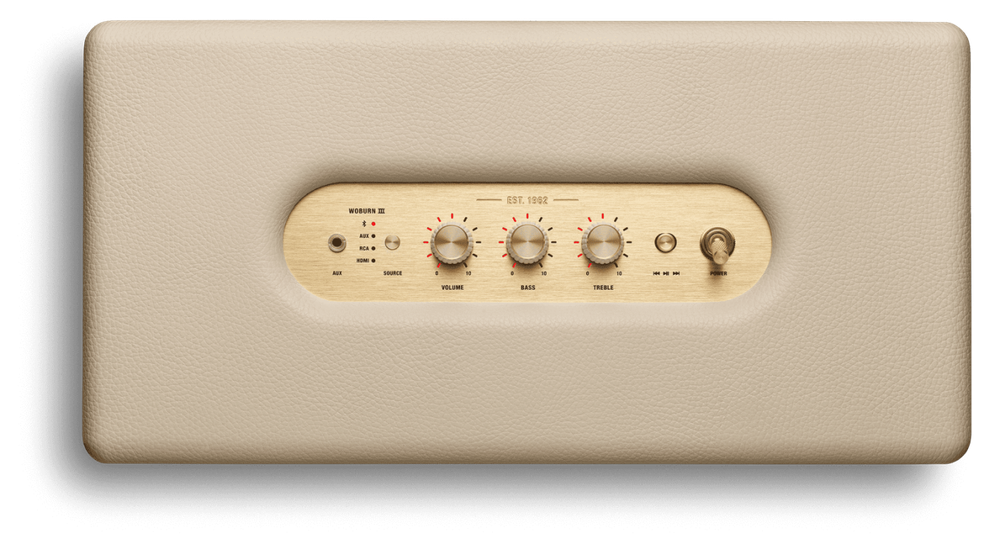 Портативная акустика Marshall Woburn 3, кремовый (Cream)