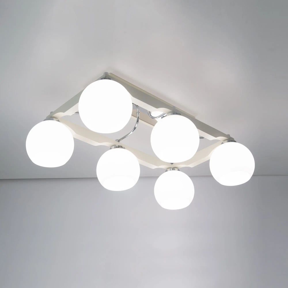 Citilux Ариста CL164362 Люстра деревянная Светлая