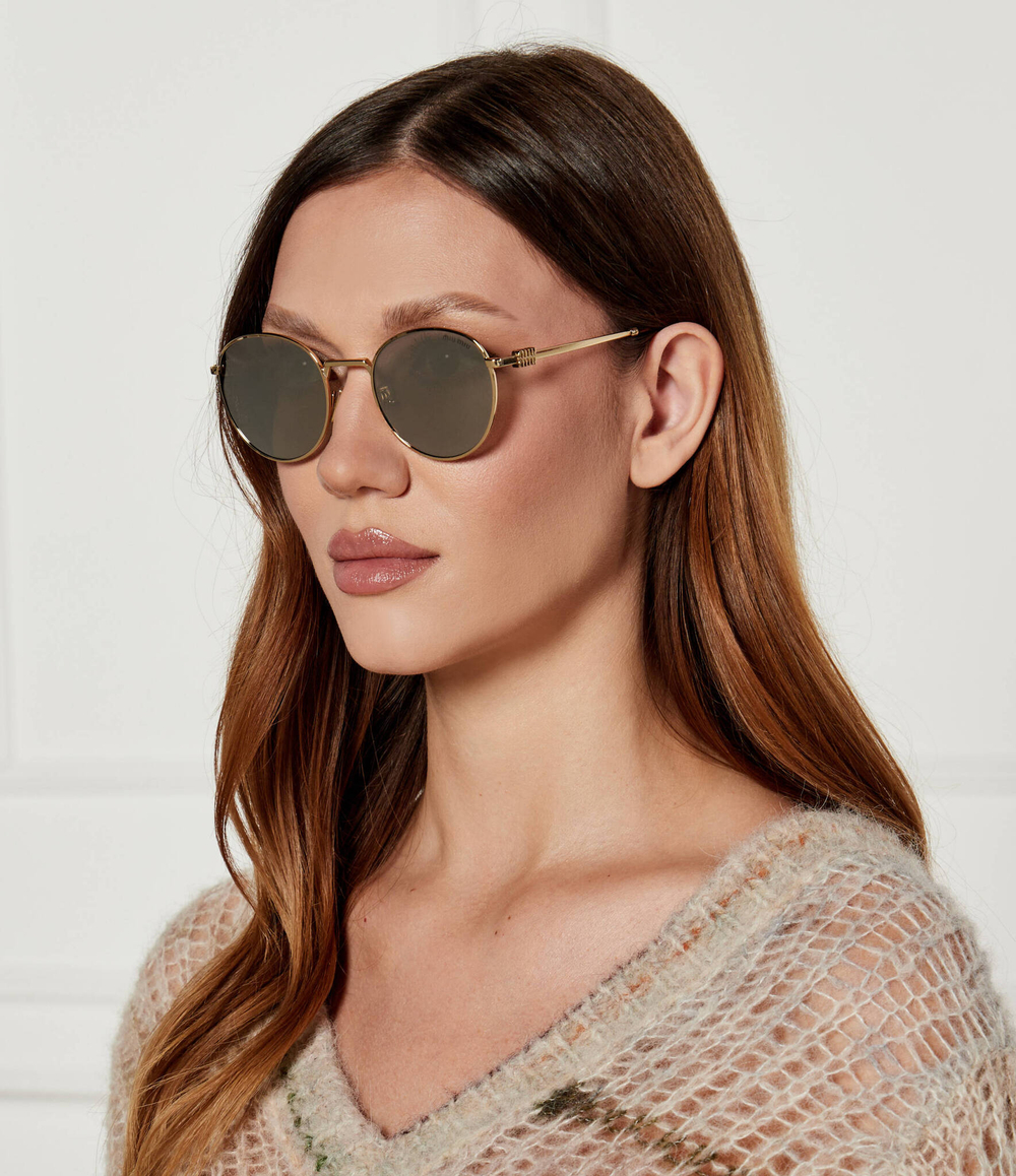 Солнцезащитные очки MU 55ZS Miu Miu - золотой(MU 55ZS)