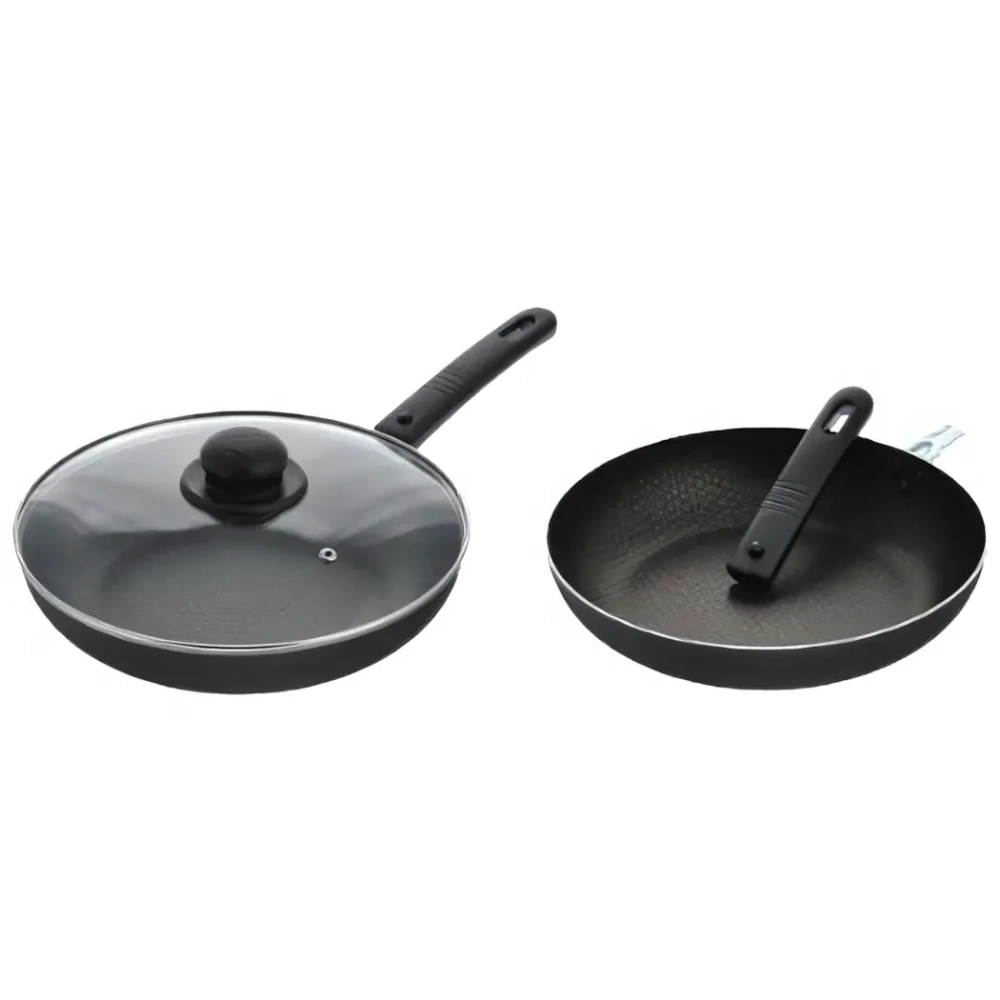 Сковорода 18см «FOREVER» со стеклянной крышкой, ручка съемная JBr1-118-21