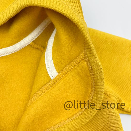 Комбинезон "Simple" из футера с начесом, Горчица