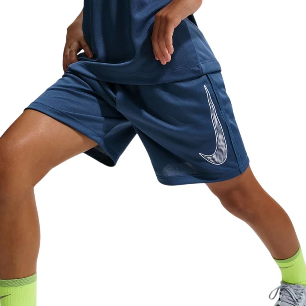 Детские теннисные шорты Nike Boys Dri-FIT Multi - mystic navy/white