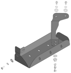 радиатора кондиционера, 3 мм, Сталь. для Kamaz Компас 12 2023-н.в., Motodor.27724