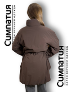 Стильная удлиненная куртка