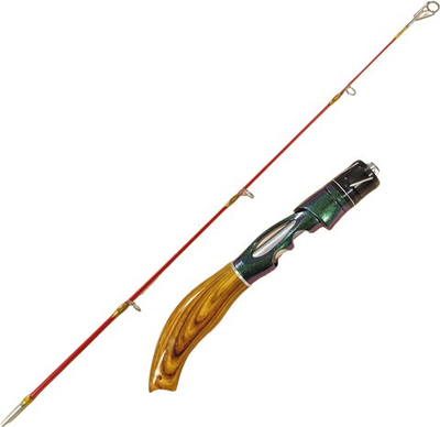 Удочка зимняя Wei Yang желтая тест 7-28гр. 70 см.