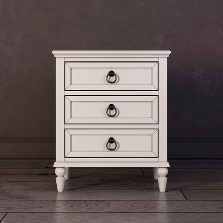 Тумба прикроватная с 3-я ящиками Vilton