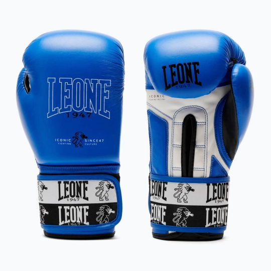 Боксёрские перчатки LEONE 1947 Iconic blue