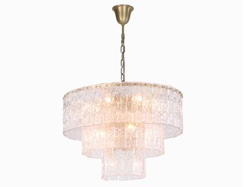 Подвесная люстра 16*Е14 10826+10/С brass латунь Beatrice Newport