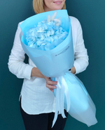 Букет гортензия голубая,1шт(00226)