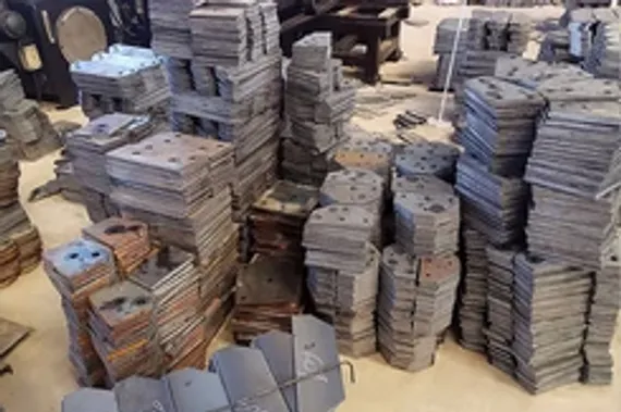 Гидравлический станок с ЧПУ для пробивки и маркировки листового проката TPP103