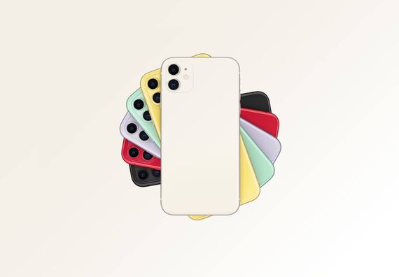 Телефон Apple iPhone 11 64Gb (White)