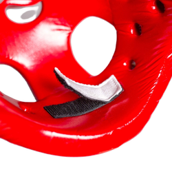 Шлем для тхэквондо ProfSport (усиленная защита) красный