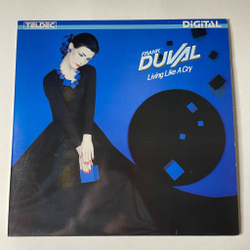 Винтажная виниловая пластинка LP Frank Duval Living Like A Cry (Germany 1984)