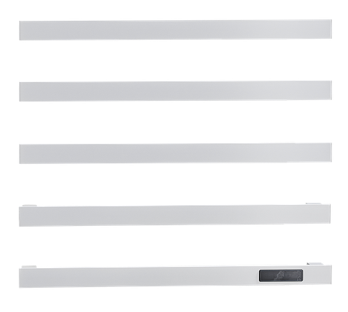 Встроенный ЭЛ. П-сушител на 5 полки (БЕЛЫЙ,квадрат)  ViEiR (3/1шт)