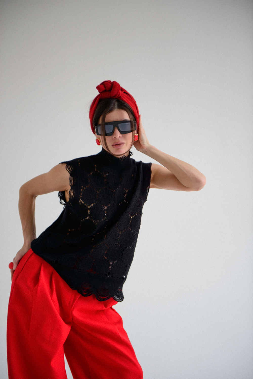 Джемпер кроше RENDY