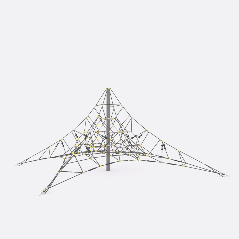 Пространственная канатная конструкция «PY-00.16» для уличных игровых площадок