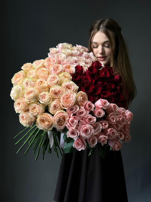 Розы (Эквадор) — 340 ₽!Выгода при заказе через менеджера.